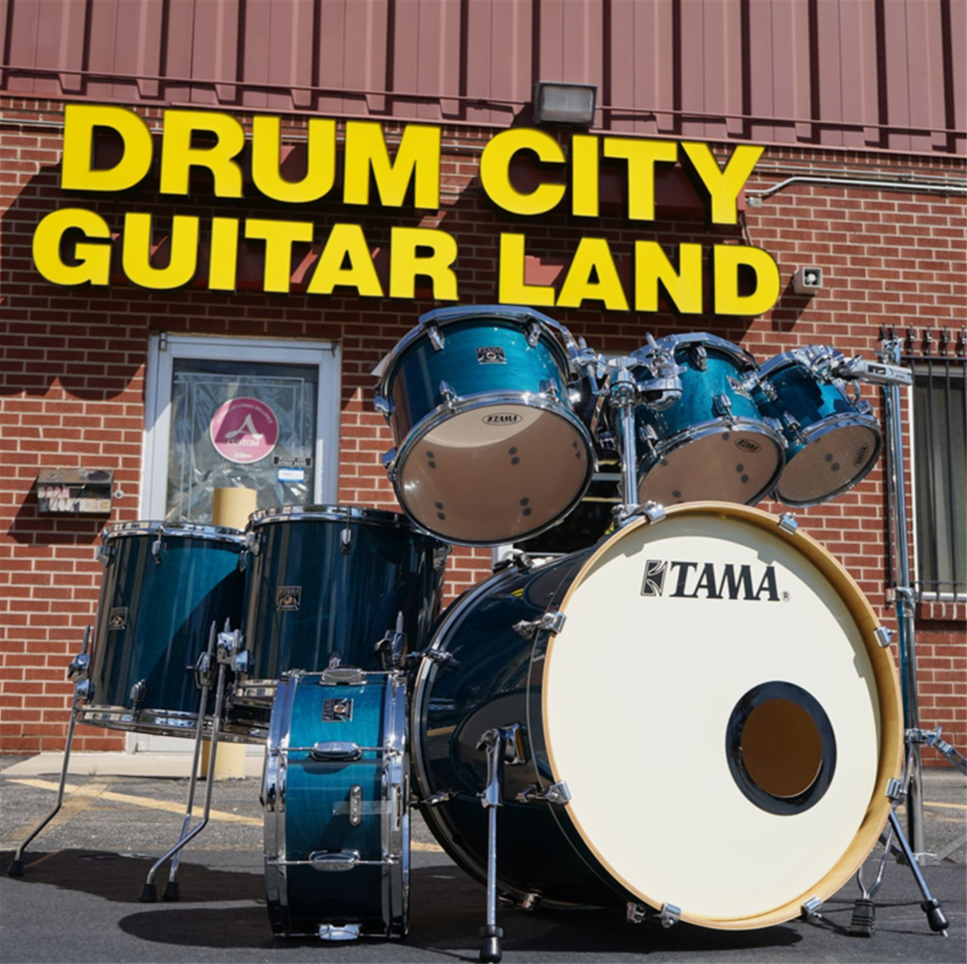 USED - Tama Superstar Classic Series 7pc Maple Shell Pack - Royal Blue Lacquer