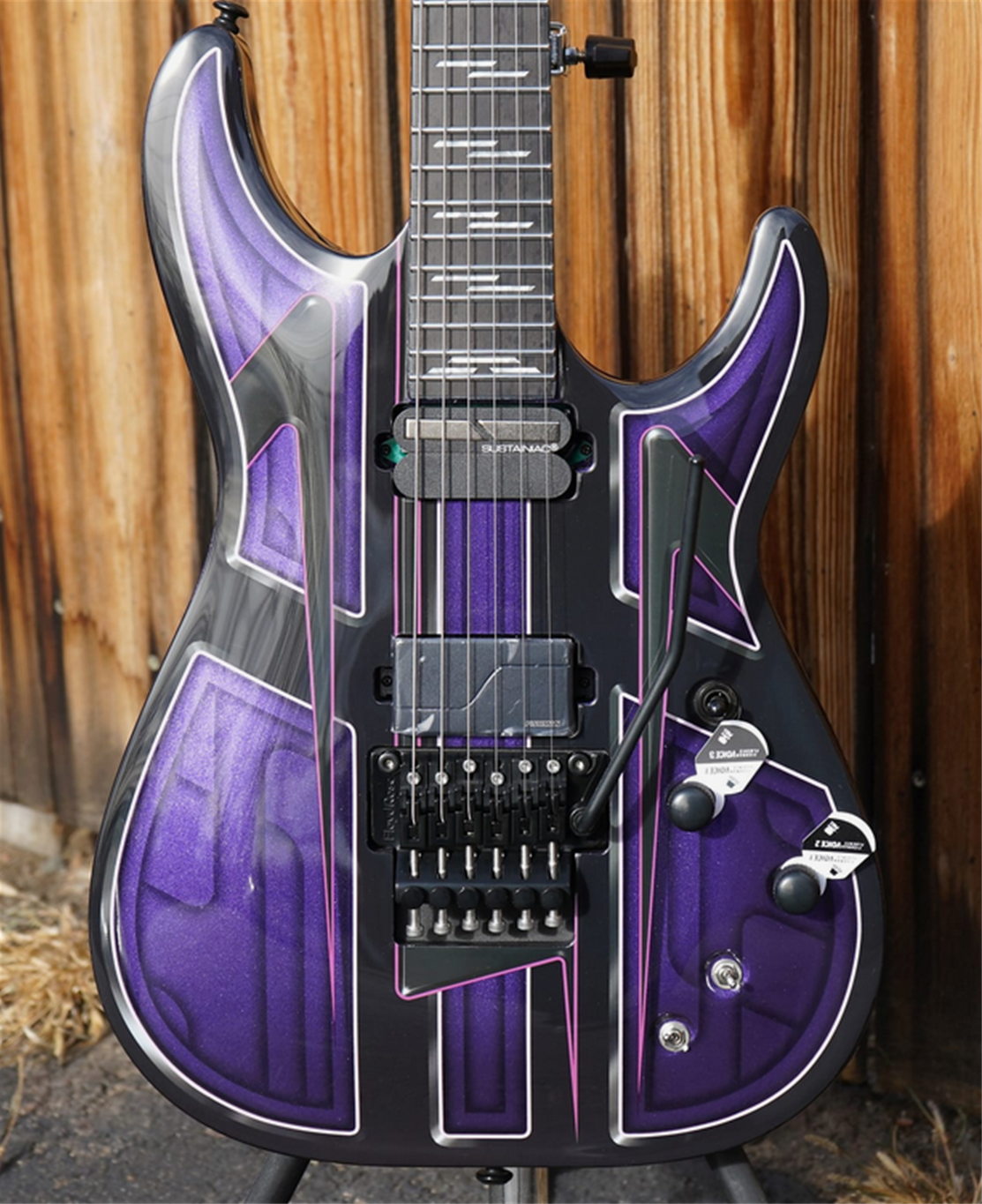 Schecter DIAMOND SERIES C-1FR-S Przym VESPID Purple  6-String Electric Guitar 2025